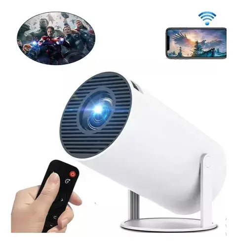 🎥 Proyector Android 12 – Cine en casa con inteligencia y estilo