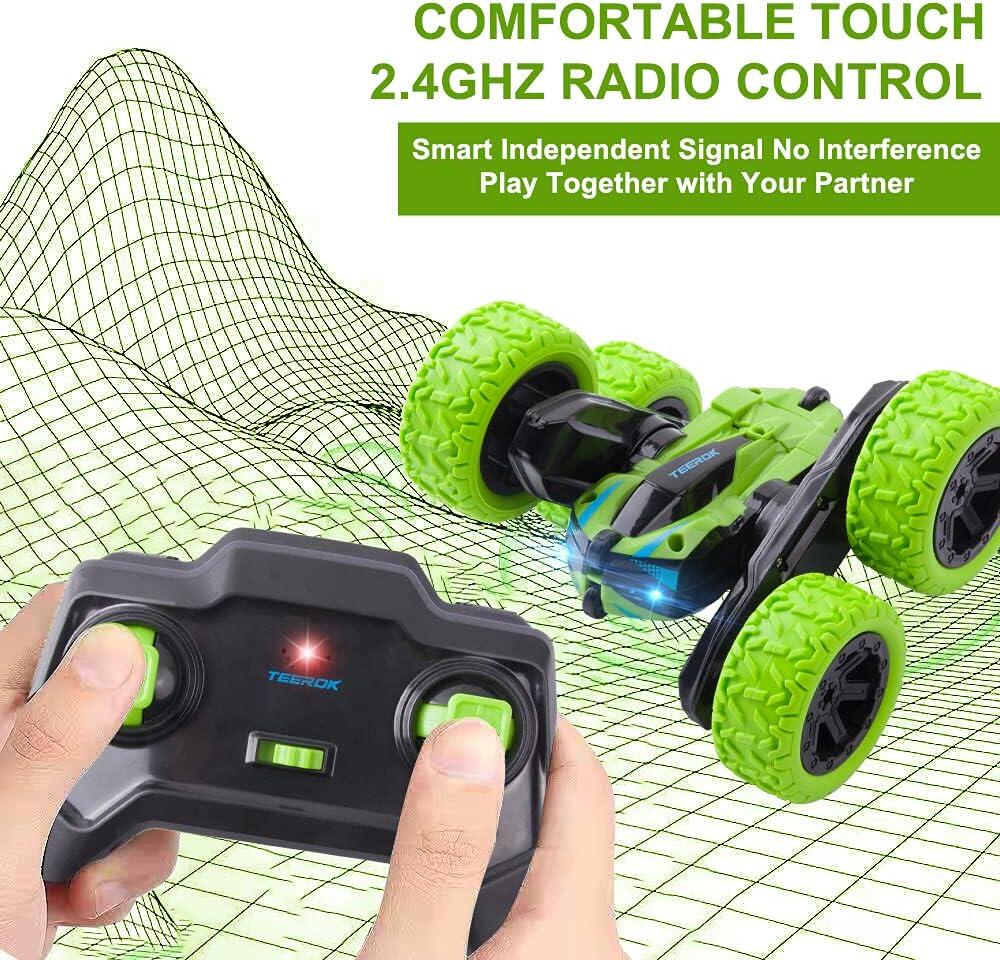 🚗 Coche Radiocontrol con Doble Rotación y Giros de 360°