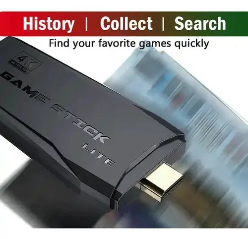 🎮 Game Stick 4K – Retro Gaming en Alta Definición