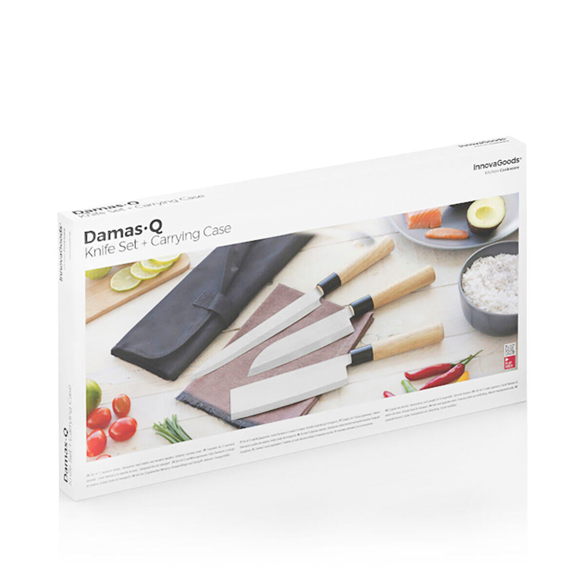 🔪 Set Profesional de Cuchillos con Funda de Transporte