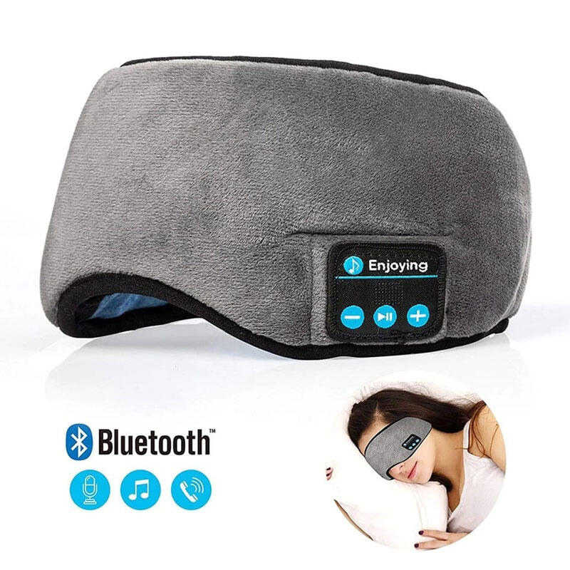 😴🎧 Máscara para Dormir con Auriculares Bluetooth
