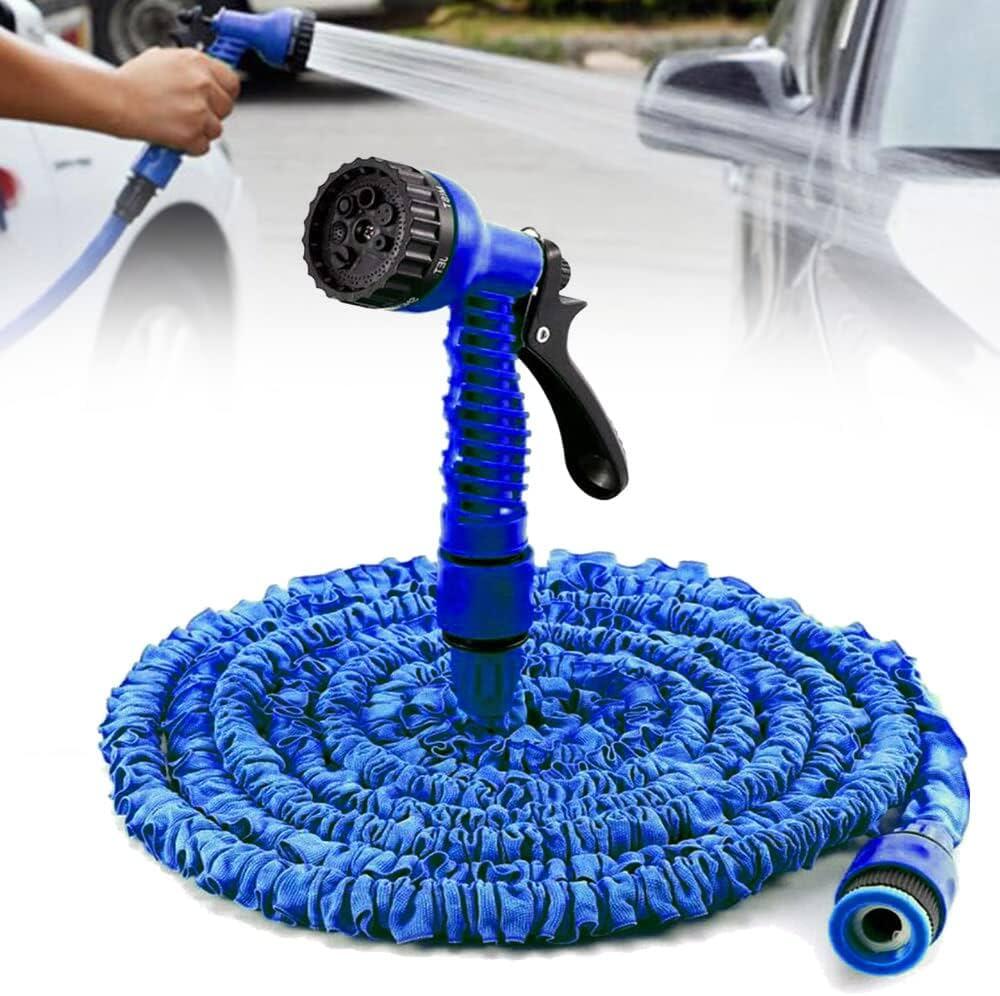 💦 Manguera Extensible de 15 Metros con Pistola de Riego Multifunción