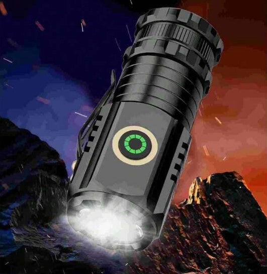 🔦 Mini Linterna Súper Brillante Recargable