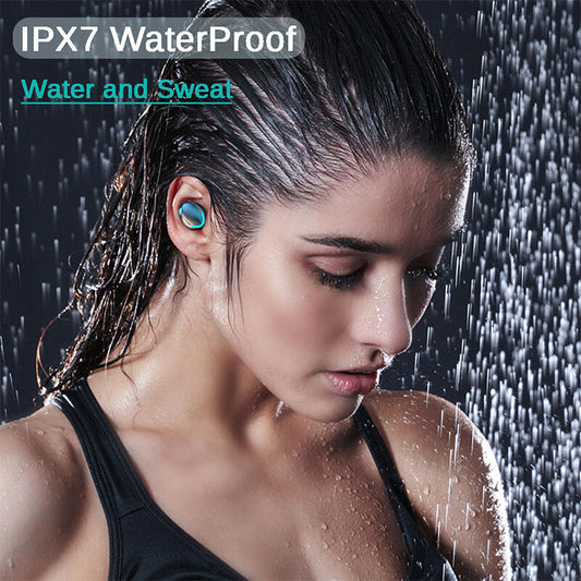🎧 Auriculares Deportivos F9 con Pantalla LED y Estuche de Carga 2000mAh