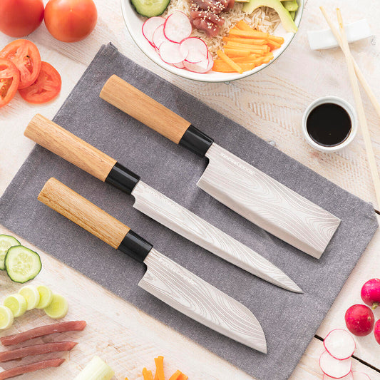 🔪 Set Profesional de Cuchillos con Funda de Transporte