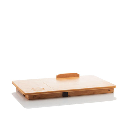 🛋️ Mesa Plegable Auxiliar de Bambú Lapwood