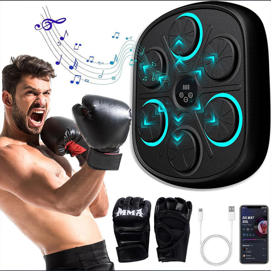 🥊 ¡Descubre la revolución del fitness con la Máquina de Boxeo Musical Inteligente! 🎶💡