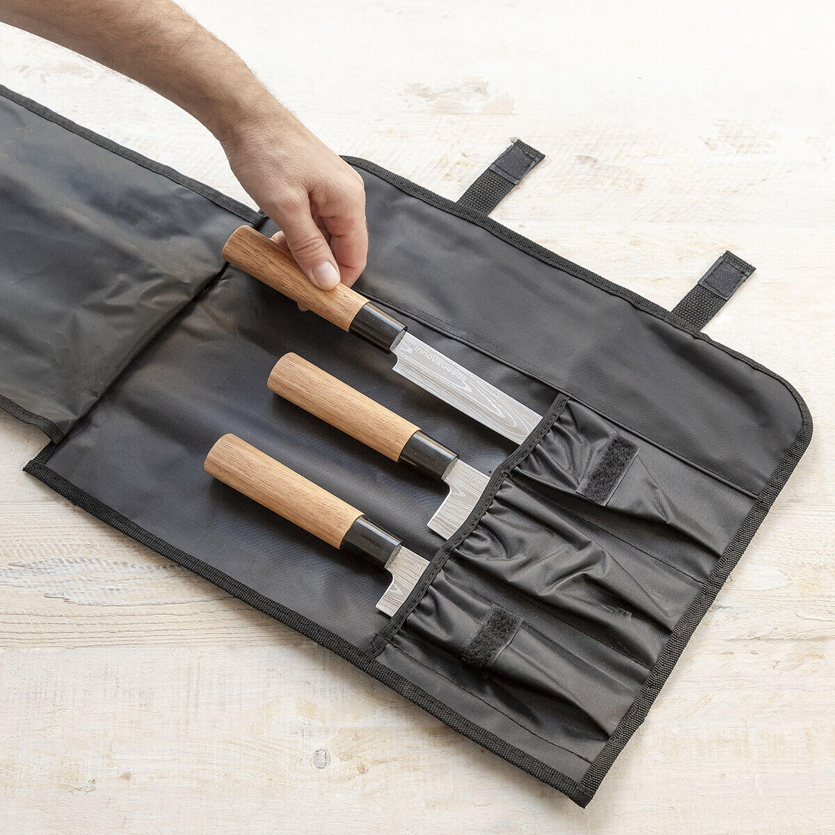 🔪 Set Profesional de Cuchillos con Funda de Transporte